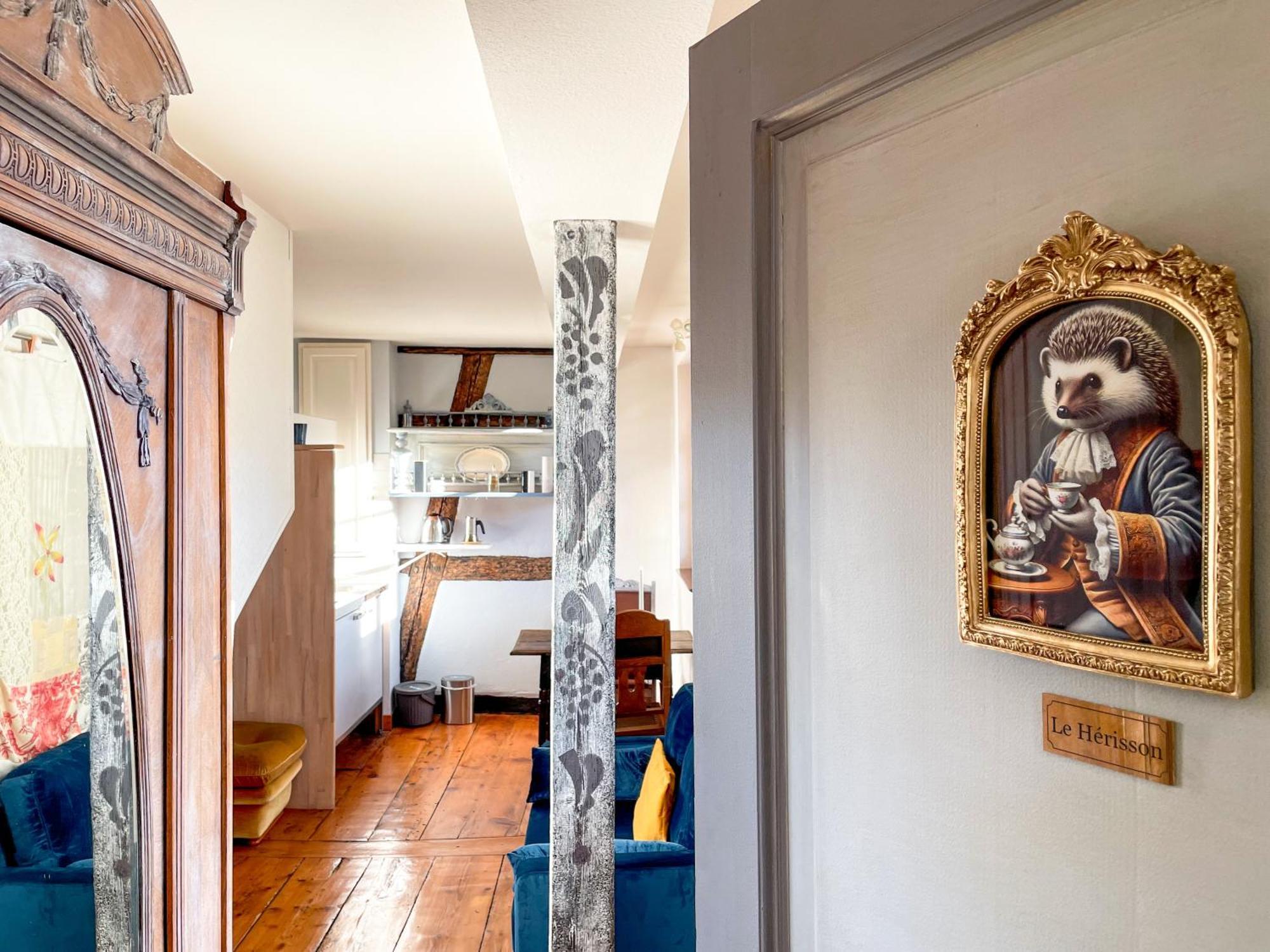 La Maison Bleue - Historic House In The Heart Of Riquewihr Eksteriør bilde